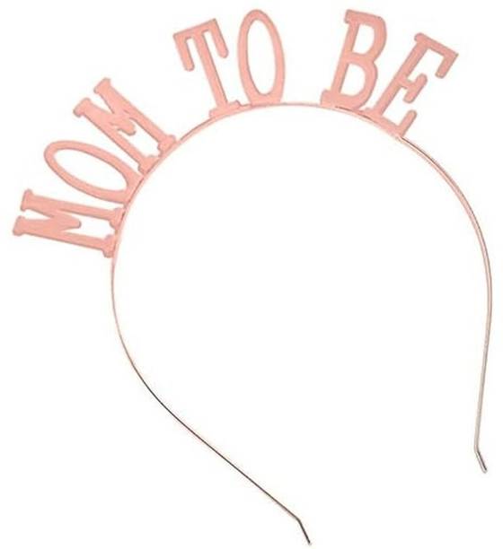PopTheParty MOM to BE Headband Tiara Rose Gold Head Band