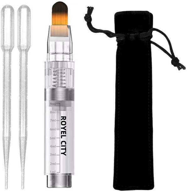 maycreate Hair Oil Applicator Set 10ml Rollerball Scalp Care Brush for Essential Oils