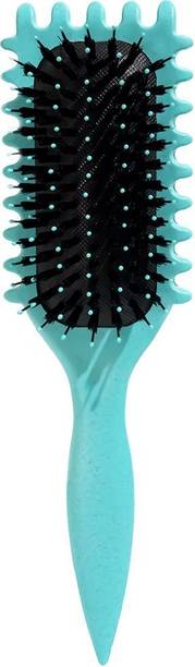 Gleva Curl Defining Hair Brush for Curly, Wavy & Straight Hair, Reduces Hair damage