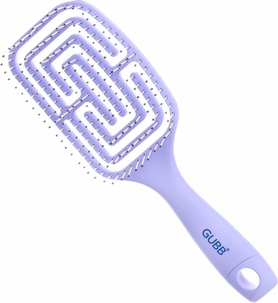 GUBB French Hues Paddle Vent Hair Brush Broad For Women & Men Fast Blow Drying