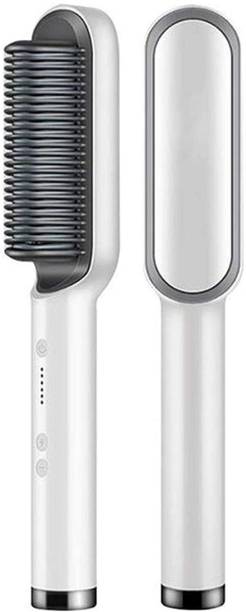WunderVoX IX-Tourmaline Ceramic Hair Curler Brush -911 IVI-13FR-Tourmaline Ceramic Hair Curler Brush Hair Straightener Brush