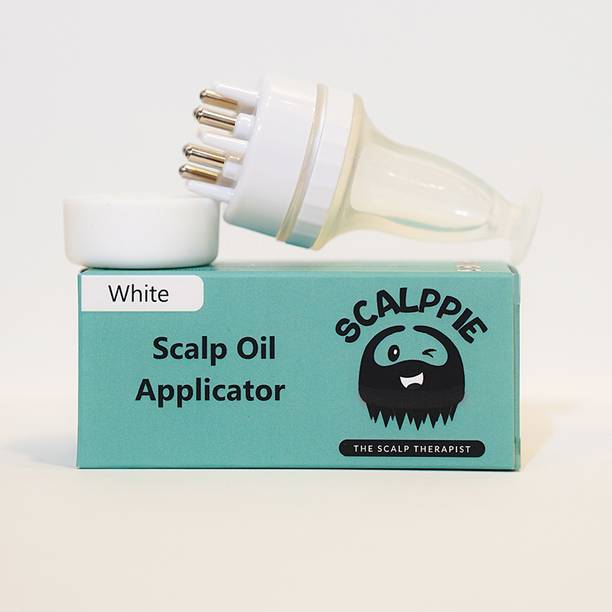 Scalppie Hair Scalp Oil Applicator White Color