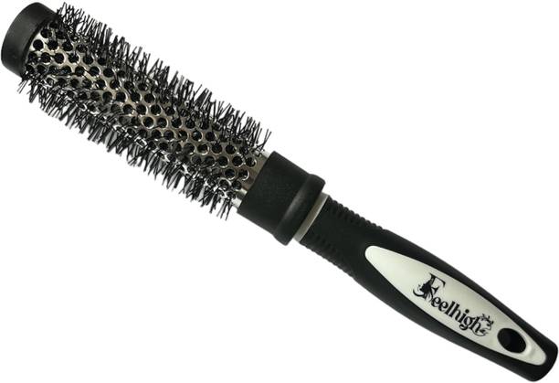feelhigh cosmetics blow dry ceramic hair dryer brush