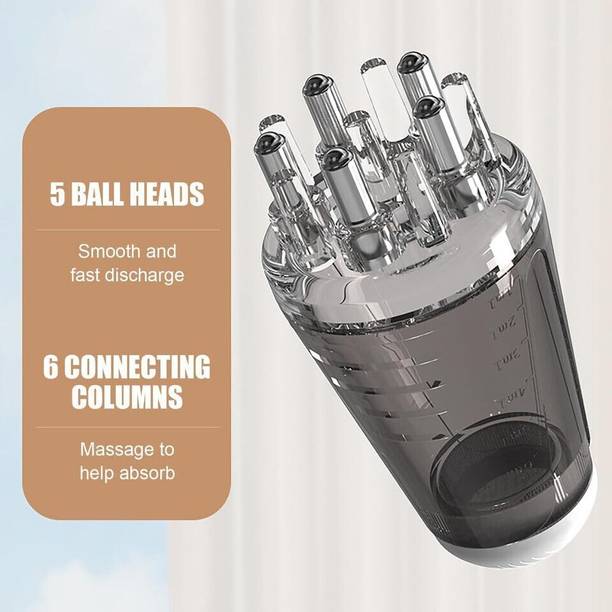 PILUENTERPRISE Scalp Massager and Hair Growth Care, Head Fluid Brush for Essential Oil Hair