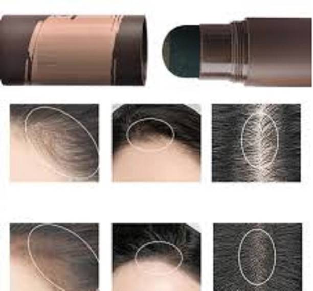 Luipui trending temporary black color hairline stick , black