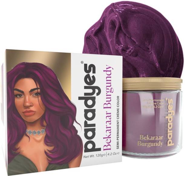 Paradyes Top-up Semi-permanent DIY Conditioner Based Hair Colour , Bekaraar Burgundy