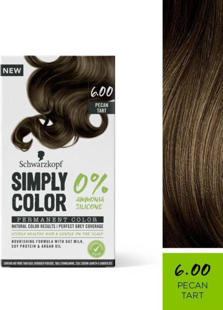 Schwarzkopf Simply Color Permanent Hair Colour , 6.00 Pecan Tart