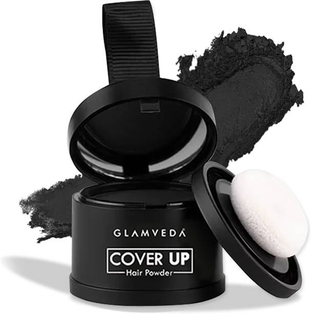 ग्लैमवेडा Hair Cover-Up Powder | Instant Coverage | Waterproof & Smudge-Proof हेयर कलर