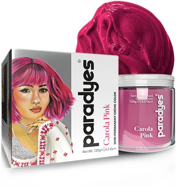Paradyes Top-up Semi-permanent DIY Conditioner Based Hair Colour , Carola Pink