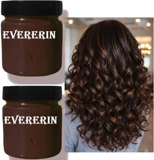 EVERERIN Combo of Temporary Hair colour wax BROWN & Hair Wax Hair Wax Hair Style , brown