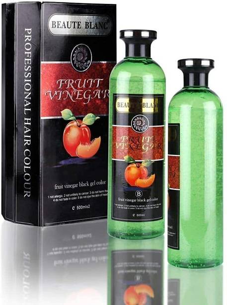BEAUTE BLANC FRUIT VINEGAR HAIR DYE , BLACK