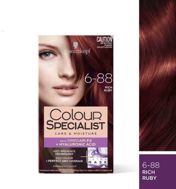 Schwarzkopf Colour Specialist Permanent Hair Colour , 6.88 Rich Ruby