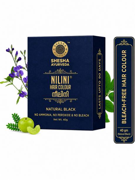 shesha ayurveda Nilini Hair Colour Natural , black