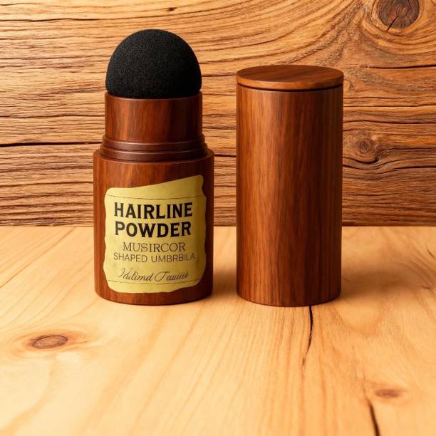 blussfrom Hairline Powder Stick for Women & Men, Natural Shadow Filler , BLACK