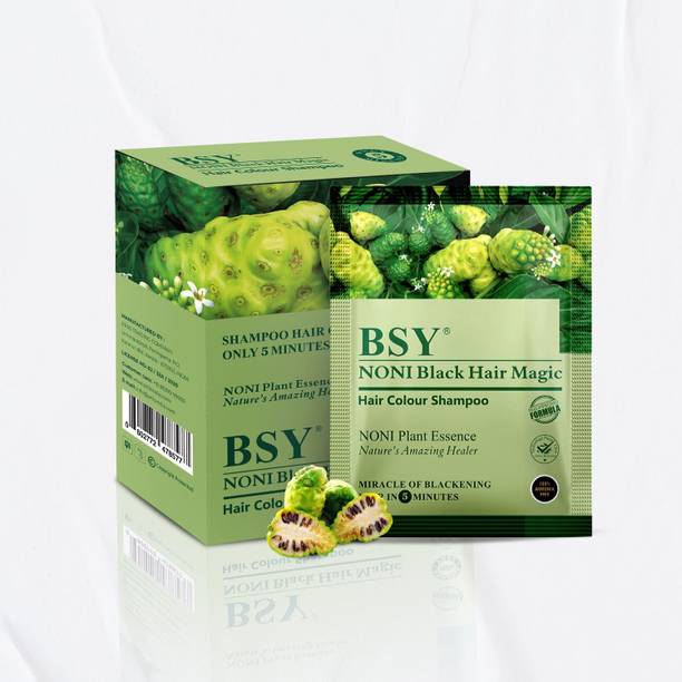 PRiiS BSY Noni Black Hair Magic 20ml x 05 sachets , Black