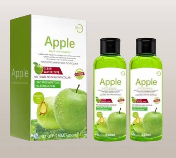Morbee Apple Fruit Vinegar Hair Color Gel Natural Black 100ml*2 , Neutral Black