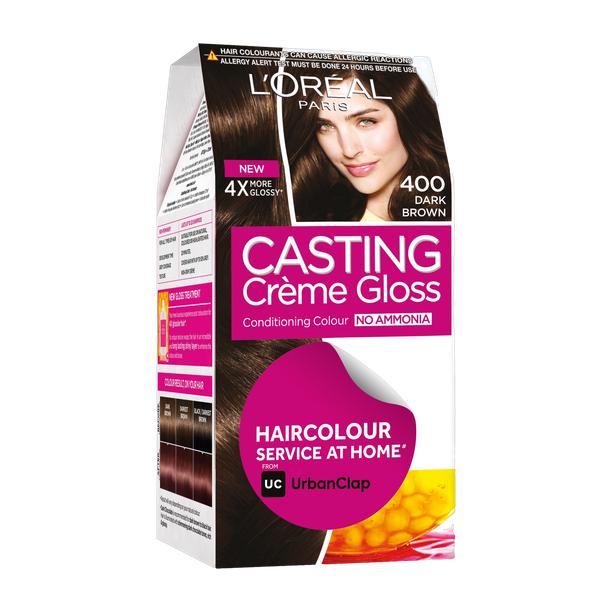 L'Oréal Paris Casting Creme Gloss , 400 Dark Brown
