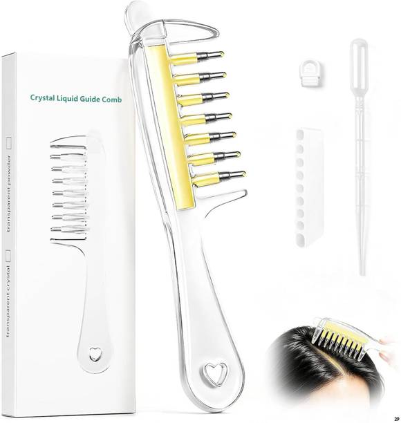 ERVY Hair Oil Applicator Comb Hair Oil Application Comb With Oil Storage Tank