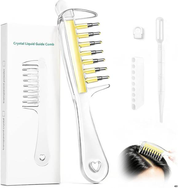ERVY Hair Oil Applicator Comb Hair Oil Application Comb With Easy Fill Tank