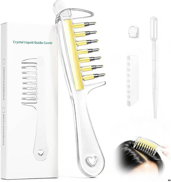 ERVY Hair Oil Applicator Comb Liquid Dispensing Comb With Oil Storage Tank