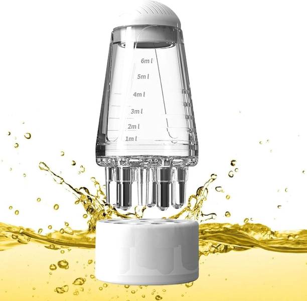 EVANSHIIIMPEX 6ml Mini Portable Hair Oil Applicator Bottle with Scalp Massager Comb