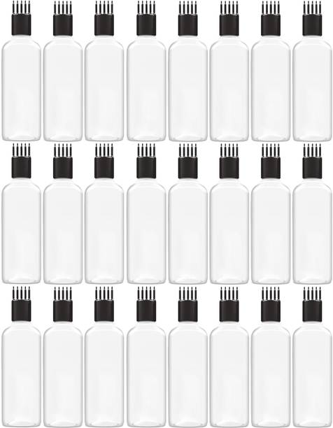 MADHYA Hair Root Applicator Bottle with Comb Cap for Applying Hair Oil,24PC