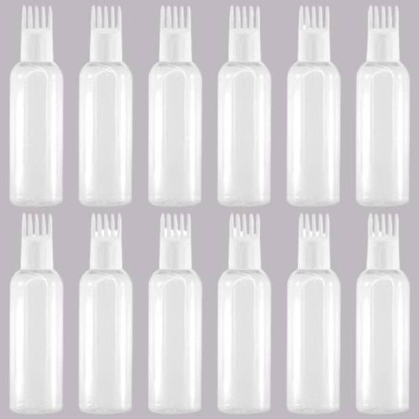 MISHI Hair Root Comb Applicator,Refillable Hair Oil Bottle