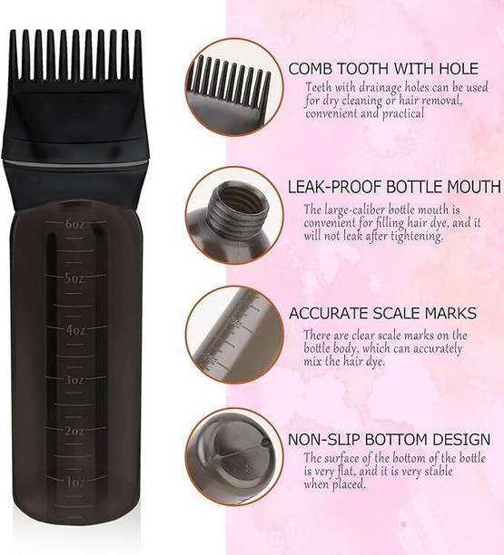 GEETA SEVEN Hair Oil Applicator Comb (120ml)