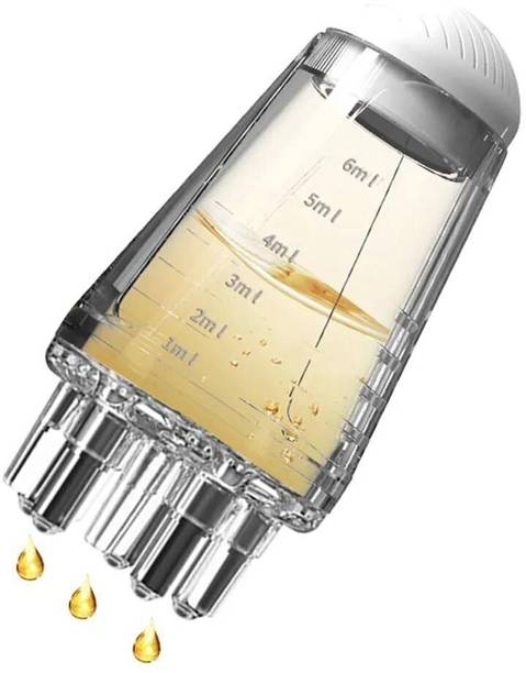 EVANSHIIIMPEX Hair Oil Applicator Comb, Smooth Root Comb Applicator Bottle For Scalp Oil