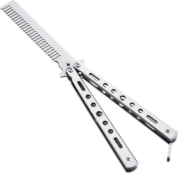 ELEPHANTBOAT Butterfly Comb Professional Training Comb Stainless Steel