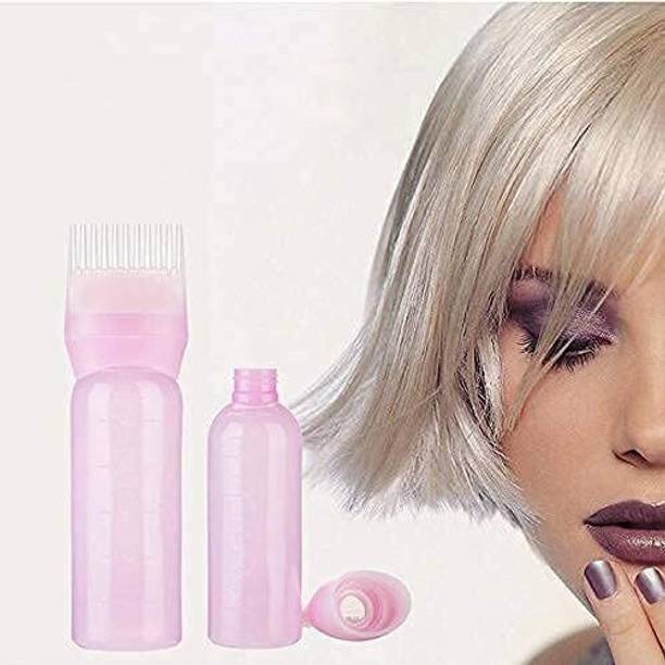 ShopCircuit Hair Oil / Dye Root Applicator Comb with Bottle