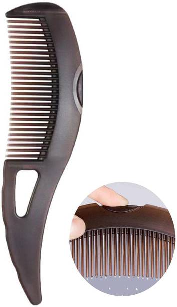 SIMESTICH Hair Oil Applicator Comb with Liquid Dispensing Button | Scalp Massage Comb