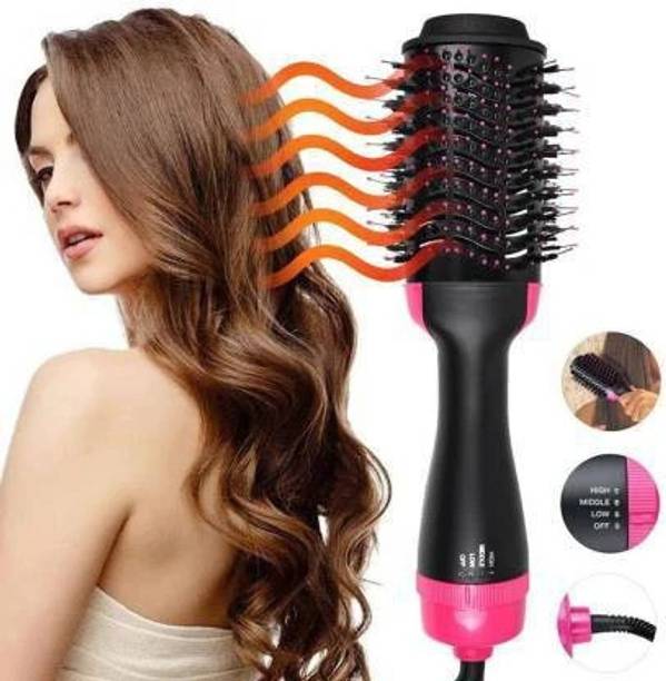 PKK TRADERS One Step Hair Dryer and Volumizer, Hot Air Brush, 3 in1 Styling Brush Styler, Hair Curler