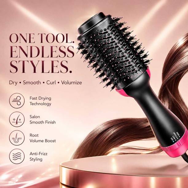 FIONZ HOT AIR BRUSH 3 IN 1 Hair Curler