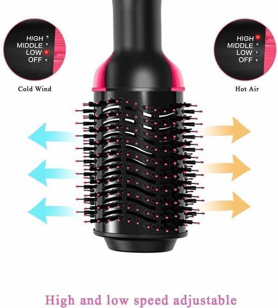 WAIRIT Hair Dryer Brush – Hot Air Styler for Blow Drying, Straightening, Curling W391 Hair Curler
