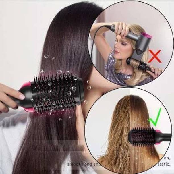 DN BROTHERS Hair Dryer And Volumizer, Hot Air Brush for Drying Curling&Styling D114 Hair Curler