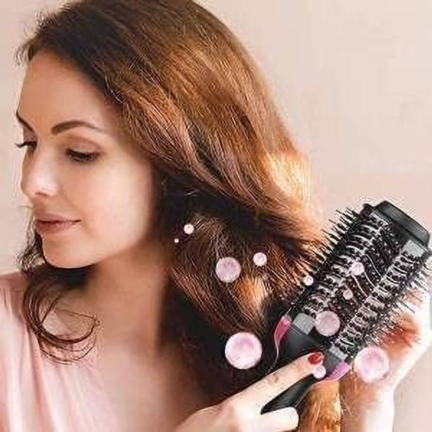 UA IMPEX Hair Dryer Brush – Hot Air Styler for Blow Drying, Straightening, Curling M218 Hair Curler