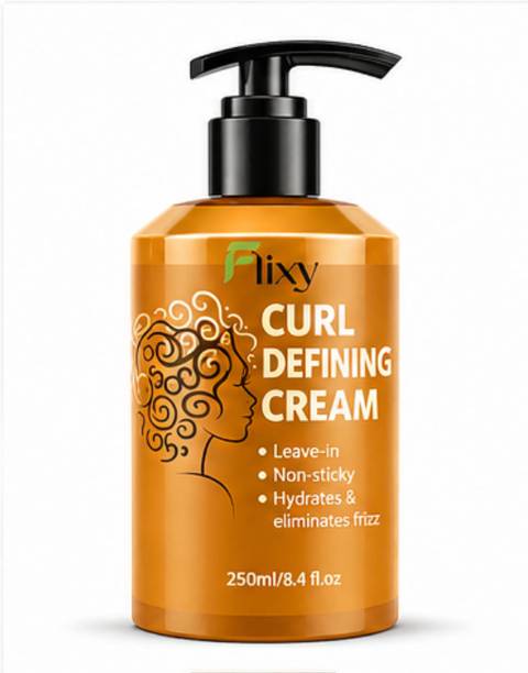 FLIXY Curl Defining Cream 250ml Hair Curler Orange