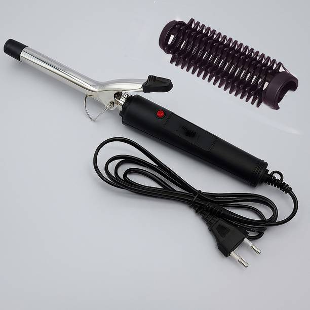 AZANIA Professional 471B Electric Hair Curler with comb | Quick Heat with Safety Clip Hair Curler