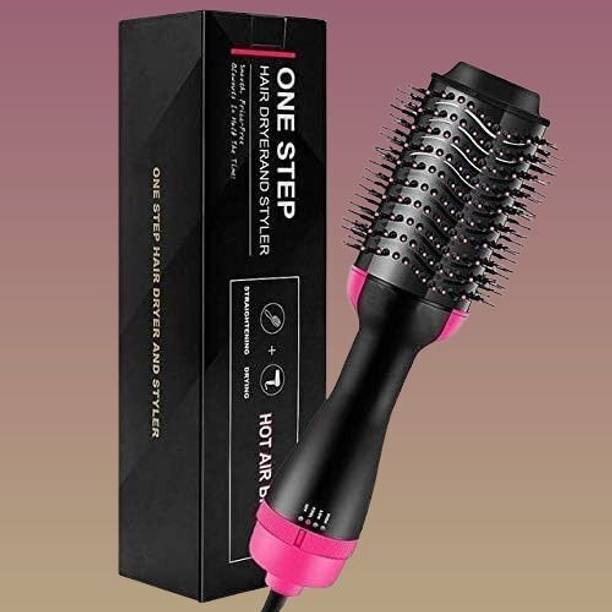 AGINDUSTRY 3IN1 Hair Straightener, Hair Curling, Hair Dryer, On Step Hair Dryer NI40 Hair Dryer