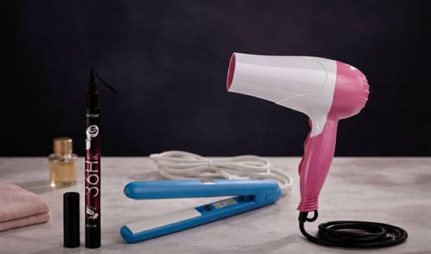 hipbrat foldable hair dryer mini straightener black eyeliner pencil Hair Dryer