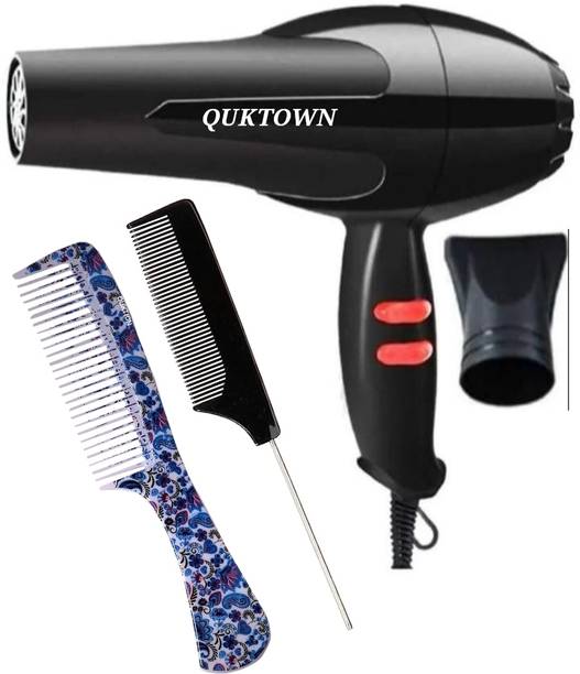 QUKTOWN Hair Dryer 1500 Watts 2 Speed 2 Heat Settings with Two Comb For Men And Women Hair Dryer