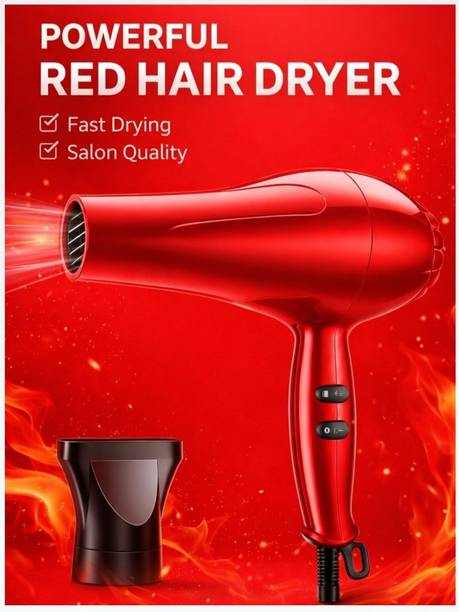 Stylox Professional Hair Dryer 1500 Watts RED/M96 Hair Dryer