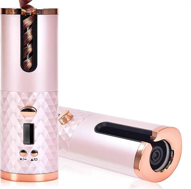 DRUMSTONE Wireless LCD Temperature Display Automatic Hair Curler Iron - 15 Years Warranty Hair Dryer