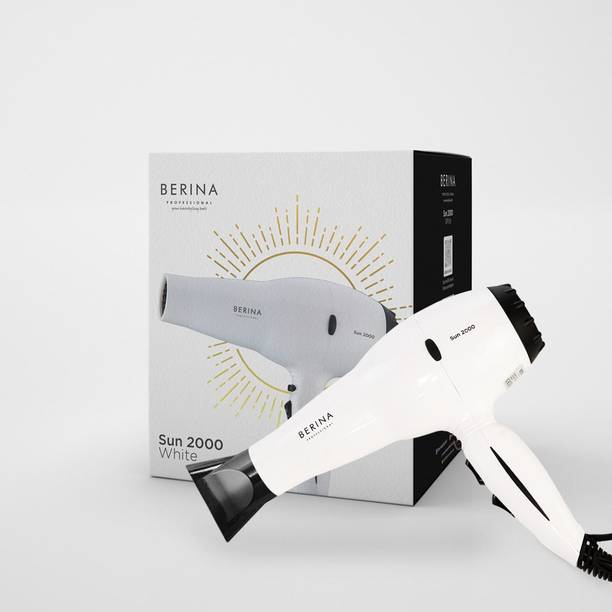 Berina Professional | Sun 2000W Hair Dryer BC-5518A (White) | Professional Hair Dryer