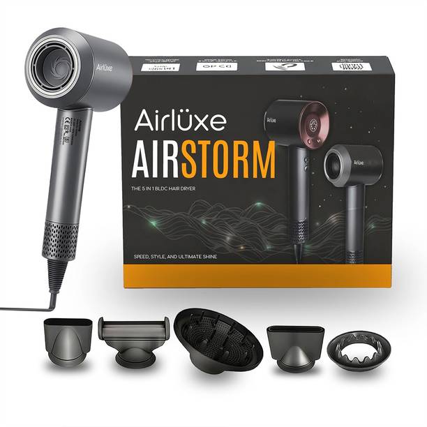 AIRLUXE AIRSTORM Professional Hair Dryer with High-Speed BLDC Motor Hair Dryer