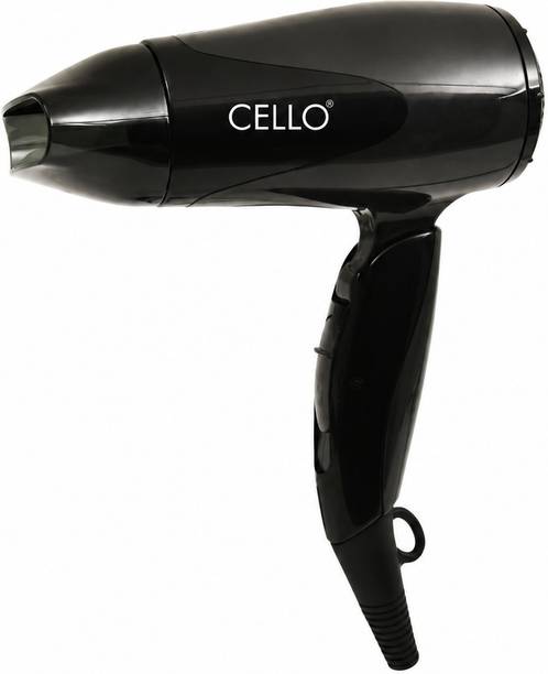 Cello Royal 1000W Hair Dryer for Men & Women with Foldable Handle Hair Dryer