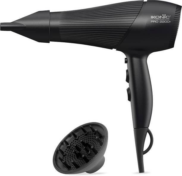 Ikonic Professional Pro 2200+ | 2 Speed & 3 Heat Settings with Cool Shot | Ionic Technology Hair Dryer
