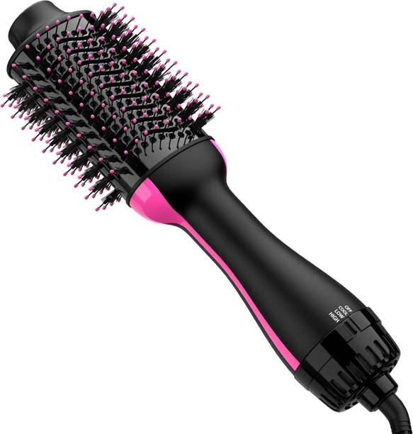 Cello RoseAir 4-in-1 Hair Dryer Brush & Styler, Ionic Anti-Frizz Volumizer Hair Dryer