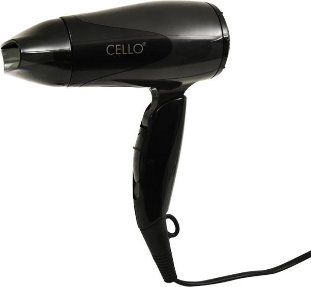Cello Royal 1000W Hair Dryer for Men & Women with Foldable Handle Hair Dryer